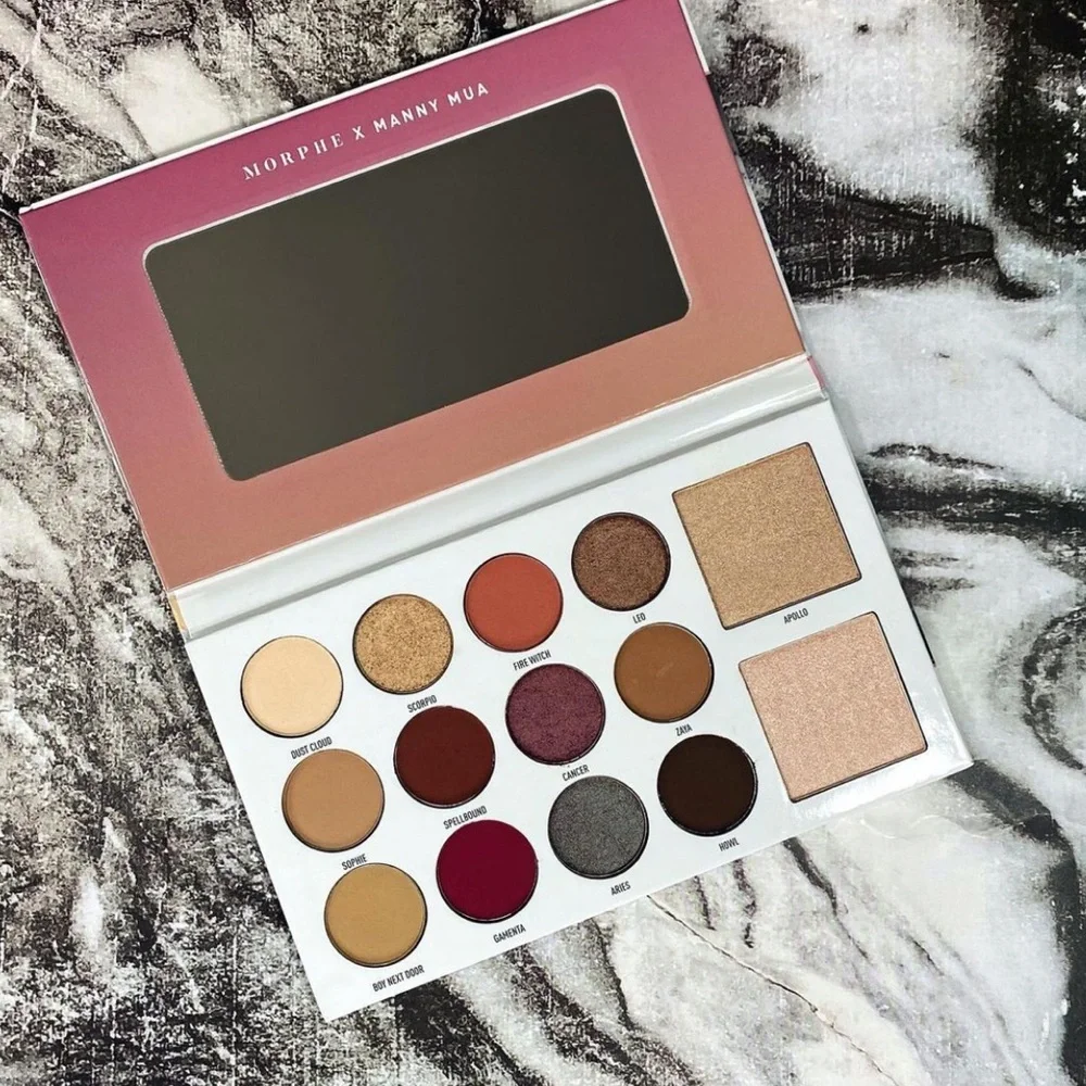 🌈 MORPHE X MANNY MUA GLAM PALETTE